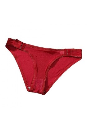 Pianshanzi Culotte sans coutures pour femme - Respirant - Stretch - Culotte confortable - Dentelle au crochet - Sous-vêtement