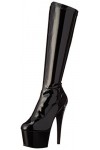Pleaser ADORE-2000 Blk STR Pat/Blk UK 8 EU 41 