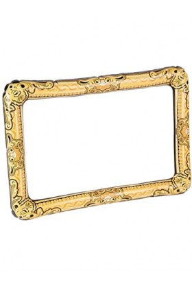 Inflatable Picture Frame, Gold, 70cm/28in