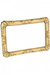 Inflatable Picture Frame, Gold, 70cm/28in