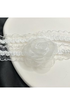 haiaxx Porte-jarretelles de mariage Jarretière de mariée Jarretière en dentelle Jarretière Jarretière de cuisse Jarretière fl