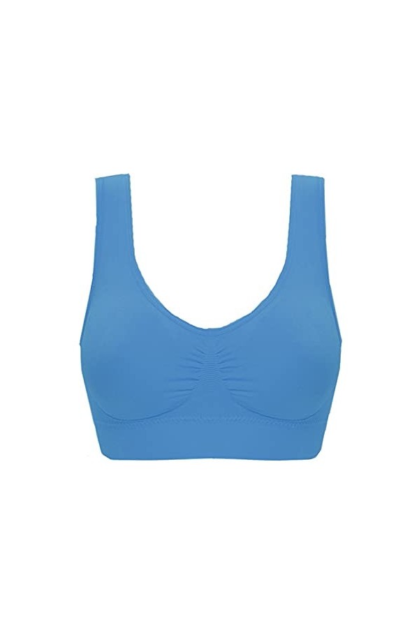 HERSIL Ensemble de sous-vêtements sexy pour femme - Dos nu - Lingerie sexy - Taille haute - Lingerie sexy, bleu, XXL