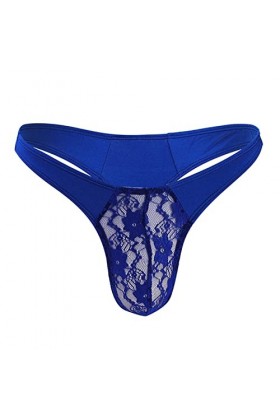 Générique String Homme Sexy Hot Dentelle Slips Boxer Hommes Dentelle Simple Personnalité Mode Casual Sexy Mini String sous-Vê