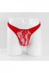 String Homme Sexy Hot Dentelle Slips Boxer Hommes Dentelle Simple Personnalité Mode Casual Sexy Mini String Sous-Vêtements De