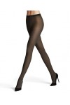 FALKE Prime Rib 60 DEN W TI semi-opaques motif fantaisie 1 paire, Collants Femme, Gris Graphite 3146 , S-M
