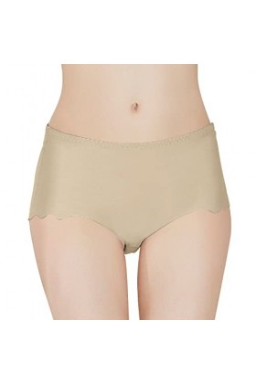 Culottes Couleur Unie Femme Slips de Absorbante Menstruelle Pantalons Triangle en Pur Coton et Soie 2023 Nouveau Stretch Stri