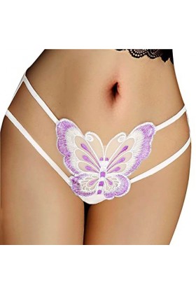 Shorty Femme Stretch Culottes Ouvertes Sexy sous-vêtements Couleur rayé Slips Culotte Gainante Femme Culottes Culotte Coton C