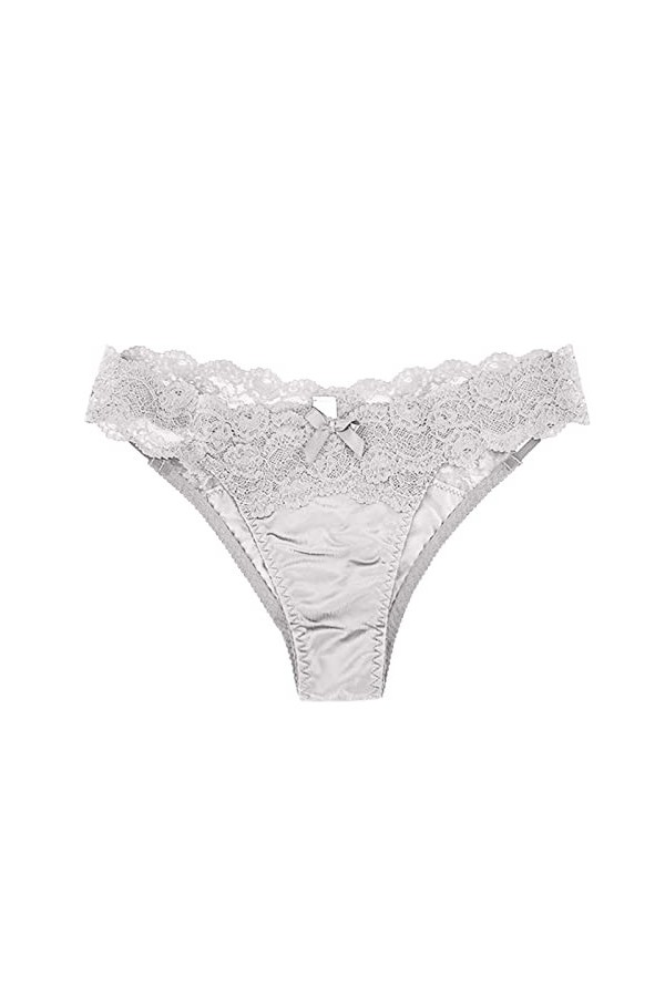 Culotte Femme Fluide String Taille Haute pour Femme Deshabillé Sexy Grande Taille Sensuelle Micro String Culotte Push Up Fess