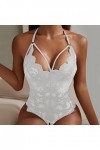 Lingerie Femme Sexy Ensemble Homme Sexy Hot y26k Femmes Mode Bobysuit Lingerie Roleplay Lingerie Sexy Femmes Costumes Rouge P