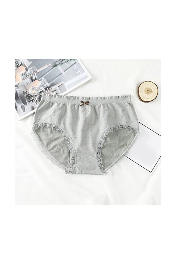 String Femme Couleur Unie Pantalons Triangle Chic Tanga Coupe Confortable Shorts Taille Haute Culotte de Absorbante Menstruel