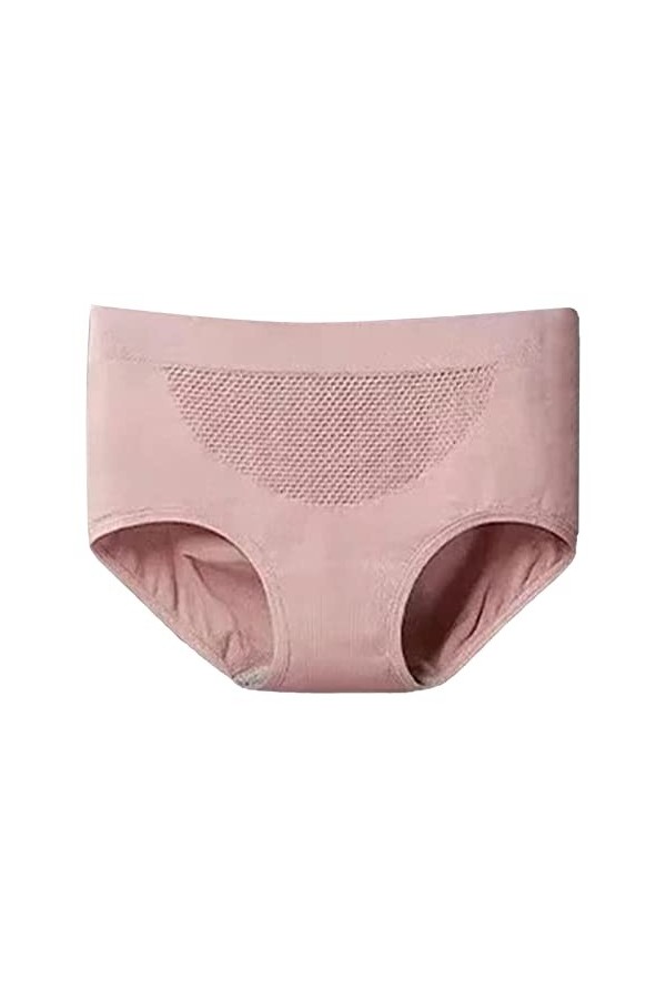 Culottes de Absorbante Menstruelle Femme Slips en Pur Coton et Soie String Couleur Unie 2023 Nouveau Stretch Pantalons Triang