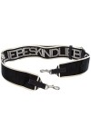 Liebeskind Logo Webbing Strap, Bretelles Longues Femme, Noir, Taille Unique