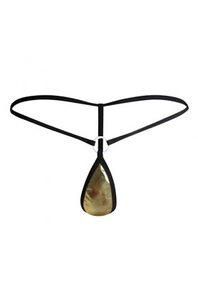 Sexy Femme Coquine Dentelle Col En V Motif Broderie Lingerie V String Femmes sous-vêtements à Faible Perle G Pendentif Costum