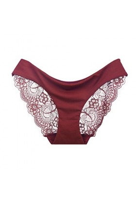 ADMAY 2023 New y26k Style Lingerie Culotte Respirante à lintérieur de lentrejambe en Dentelle Sexy Taille Basse sans Coutur
