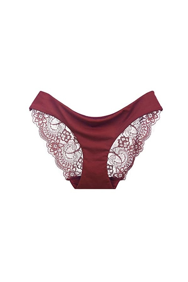 ADMAY 2023 New y26k Style Lingerie Culotte Respirante à lintérieur de lentrejambe en Dentelle Sexy Taille Basse sans Coutur