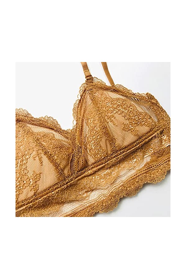 Lingerie Sexy Femme Coquine Hot Grande Taille Femmes sans Anneau en Acier français Sexy Dos Ouvert Beau Dos en Forme de U Sou