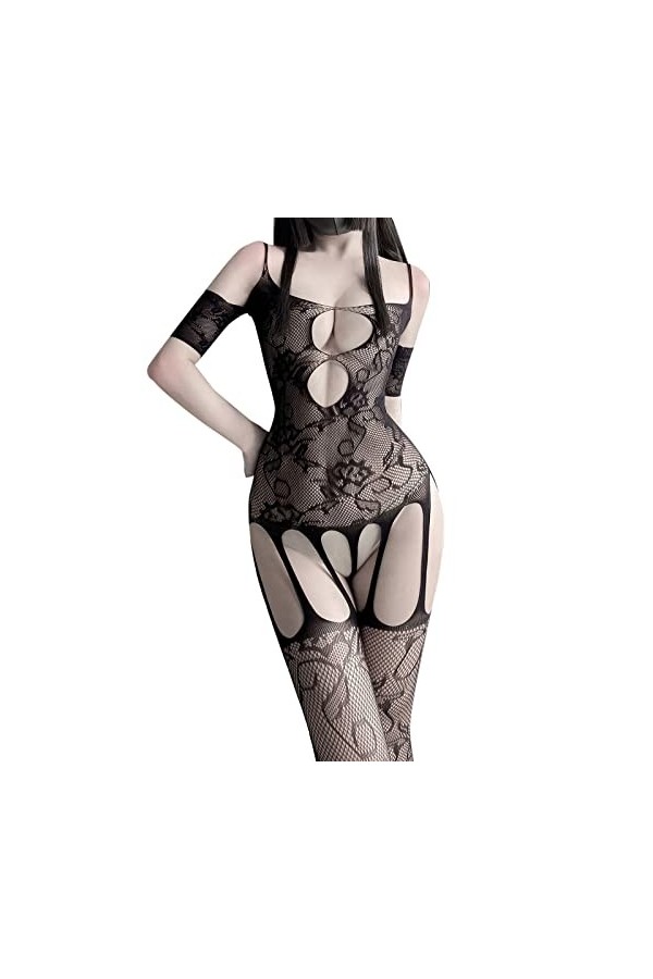Lingerie sexy grande taille pour femme translucide couleur unie douce lingerie sexy costume léopard lingerie pour femme grand