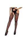 Zukmuk Femmes 3 Paires Jarretière Ceinture avec bas attachés Accrocher bas Collants hauts Collants Jarretières Sexy Femmes Ja