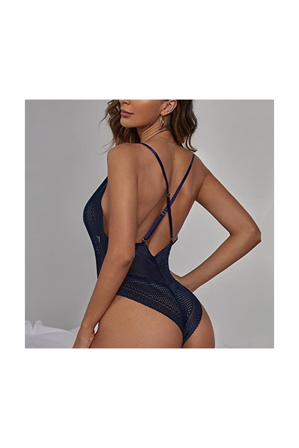 Lingerie Femme Sexy Ensemble Homme Sexy Hot y*2*k Lingerie Sexy pour Femme Robe de Maison en Dentelle Pyjama Sexy séduisant L