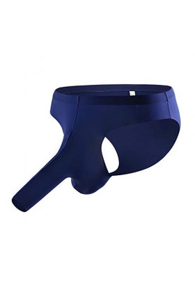 Underwear Homme Thong Slip Homme éLastique Quotidienne Shorty Homme Court Sexy Respirantes sous-VêTement Homme Sexy Individue