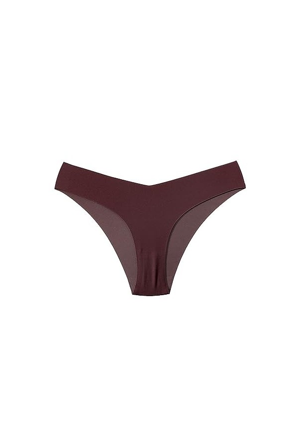Pianshanzi Strings & Tangas pour femme Tanga Sexy Érotique avec élastique Ouvert Slips Tanga Strings Sous-vêtements Taille So