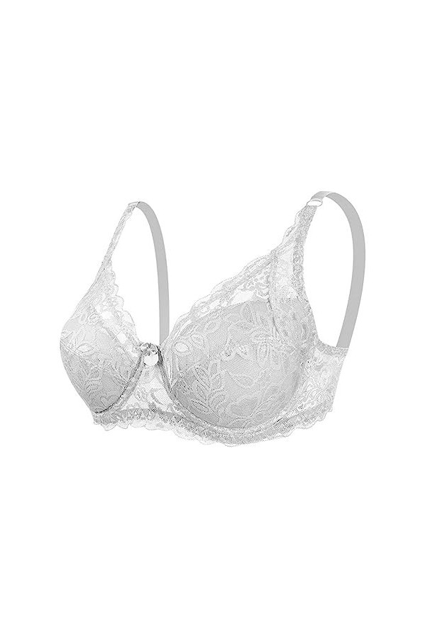 Lingerie Femme Sexy Ensemble Homme Sexy Hot y20.k Soutien-Gorge en Dentelle de Grande Taille en Coton Mince pour Femmes sous-