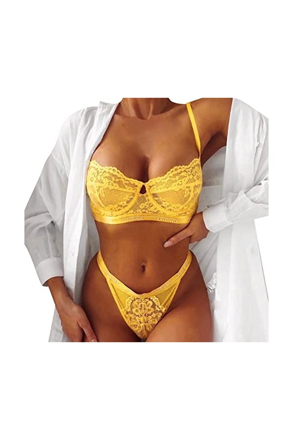 Lingerie Sexy pour Femme sous-vêtements Sexy pour Femmes Grande Taille sous-vêtements Sexy Ensemble de sous-vêtements Costume