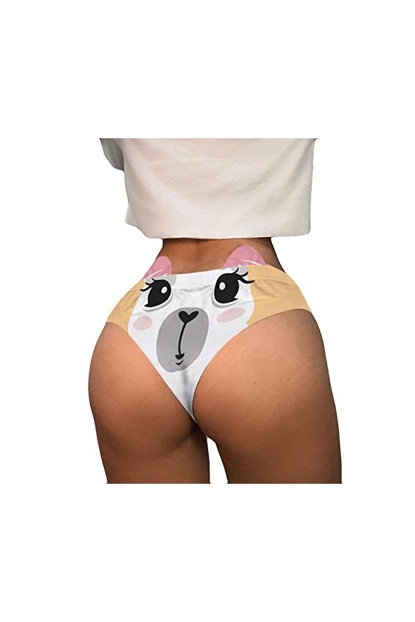 Lingerie Femme Sexy Ensemble Homme Sexy Hot y*2k sous-vêtements de Queue de Taille Moyenne danimaux imprimés en 3D pour Femm