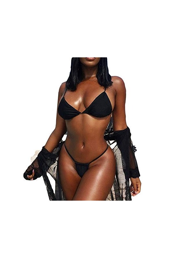 Femme Vêtements De Nuit 2 Pièce Ensemble Soutien Gorge et String Erotique Lingerie Sexy Ensemble Dentelle sous-Vetements Sexy