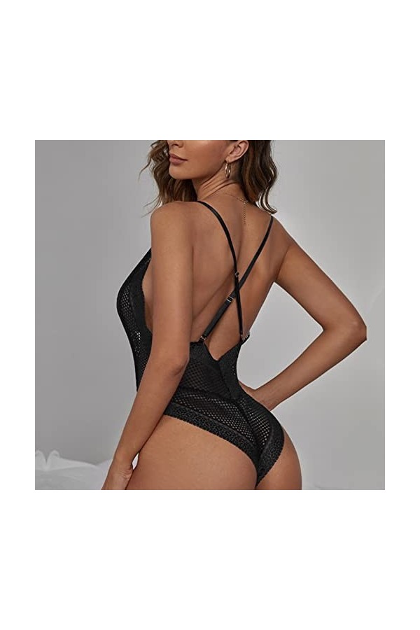 Lingerie Femme Sexy Ensemble Homme Sexy Hot y*2*k Lingerie Sexy pour Femme Robe de Maison en Dentelle Pyjama Sexy séduisant L