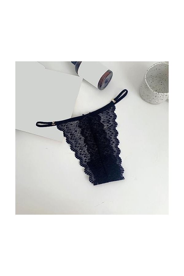 Culotte Femme String Femme Sexy Chic Lingerie Erothique pour Femmes Coquin Hot Plus Taille String Bikini Multipack Tentation 