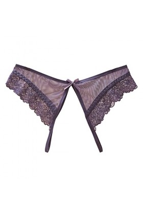 Culottes pour Femmes Sexy sous-vêtements Shorties Culottes Coton Entrejambe Décontracté sous-vêtements Femmes Culottes Ouvert