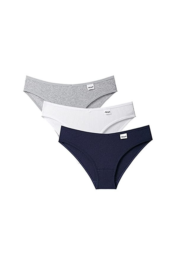 Culottes Shorties Et Strings Femme Haute Tangas Panty Tentation Period Lingerie Taille Basse Tangas Respirant Sexy Culotte Tr