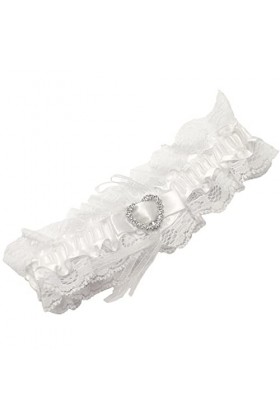 Topkids Accessories Jarretière de mariage bleue - Jarretière de mariage - Accessoires de mariage - Jarretière de mariée - Pou