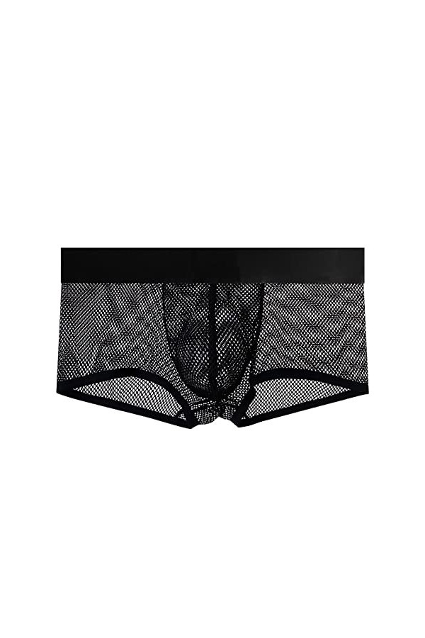 Générique Lingerie Homme Sexy Hot Slips pour Hommes Culottes à Grille Sexy pour Hommes Slips de Ceinture Arc-en- sous-vêtemen