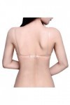 Lingerie Couleur Strap Clear Plastic Bra sous-vêtements Transparents Bra Bra jetable Body String Dentelle