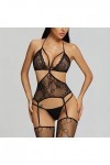 Générique Collant Sexy Ouvert Entre Jambes Mesdames Sexy Creux Net Bas Sexy Body Net Vêtements Femme Bodystocking Combinaison