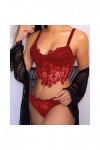 Lingerie Sexy Femme Coquine Hot Sexy Bodysuit Ensemble de Deux pièces de sous-vêtements Sexy pour Femmes Ensemble de Soutien-