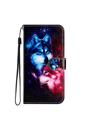 OATE Cuir PU Folio Etui Oppo A57/Oppo A77 Coque Pochette Flip Housse Etui a Rabat Protection Résistant aux Chocs Couverture M