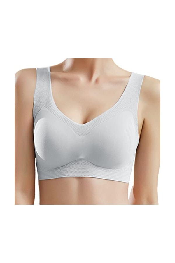 Lingerie Femme Sexy Ensemble Homme Sexy Hot y20.k Soutien-Gorge Dos Large en Latex sans pour Femme De Bain Dinosaure Grey, X