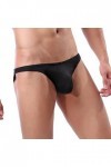 Générique String Homme Sexy Hot Dentelle Slips Boxer Style Hommes sous-vêtements Solides Knickers Doux Respirants Courts Brie
