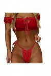 Lingerie Femme Sexy Ensemble Homme Sexy Hot y28.k Femmes Mode Lingerie Ensemble Roleplay Lingerie Sexy Femmes Costumes Rouge 
