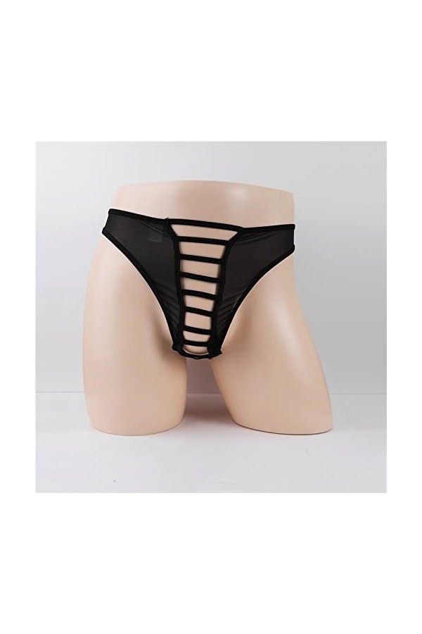 String Homme Sexy Hot Dentelle Slips Boxer Hommes Simple personnalité mode décontracté Sexy solide Mini string sous-vêtements