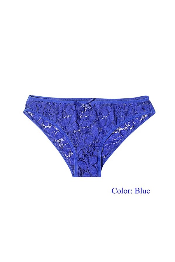 Générique Culotte Taille Haute Femme Strings Dentelle Taille Basse Sensuelle Culotte Sexy Chic Slip Tanga Nuisettes Transpare