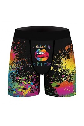 Lingerie Homme Sexy Hot Hommes Jeune Adulte Roman Dessin animé Motif Confortable Respirant Boxer Pantalon Doux Culotte Shorts