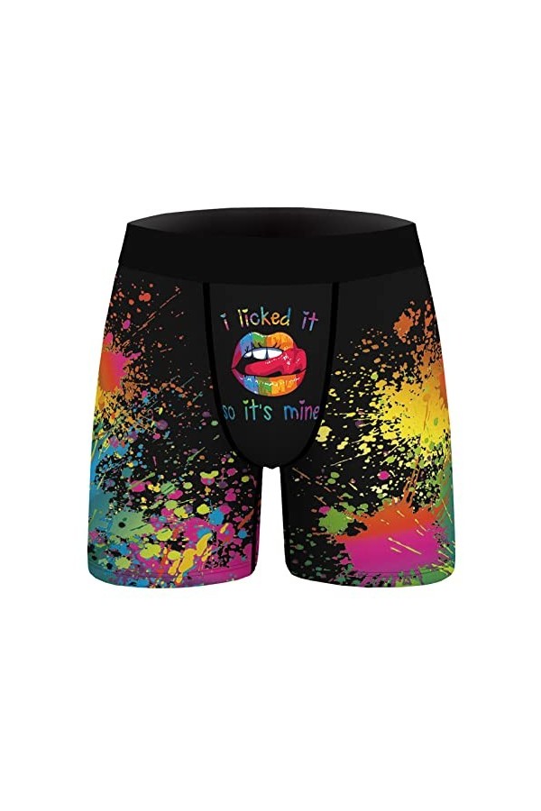 Lingerie Homme Sexy Hot Hommes Jeune Adulte Roman Dessin animé Motif Confortable Respirant Boxer Pantalon Doux Culotte Shorts