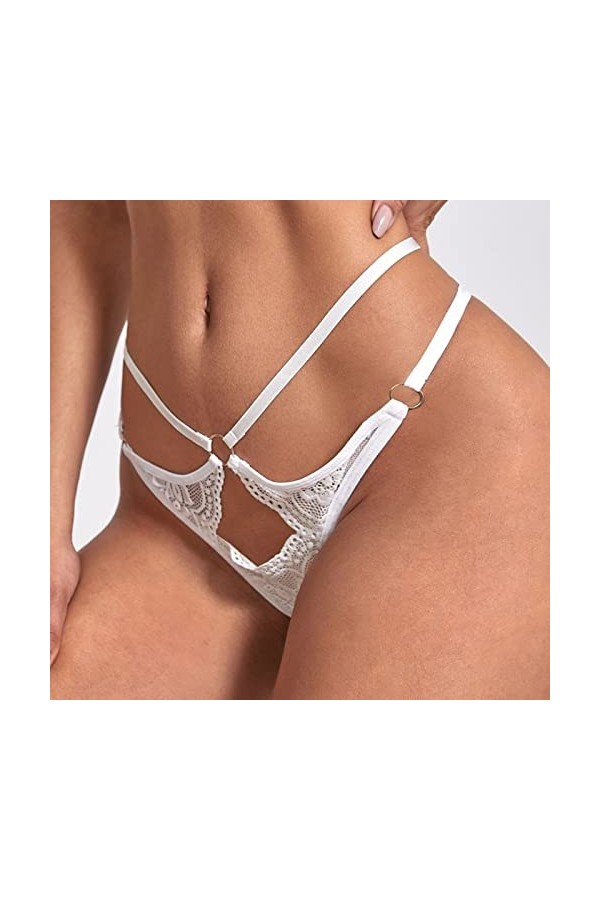 Générique Femmes sous-Vêtements Strings Dentelle Bikini Culotte G String String Ladie Brief sous-Vêtements String Rouge Trans