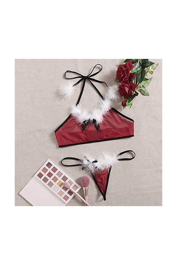 Générique Femme Lingerie Erothique Dentelle Lingerie Découpe Body Pyjama Femme Sexy Hot Ensemble Body Nuisettes Ensemble Erot