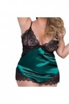 Lingerie Femme Sexy Ensemble Homme Sexy Hot y26k Chemise de Nuit Amusante Grande Taille pour Femmes en Dentelle Sexy Home Fun