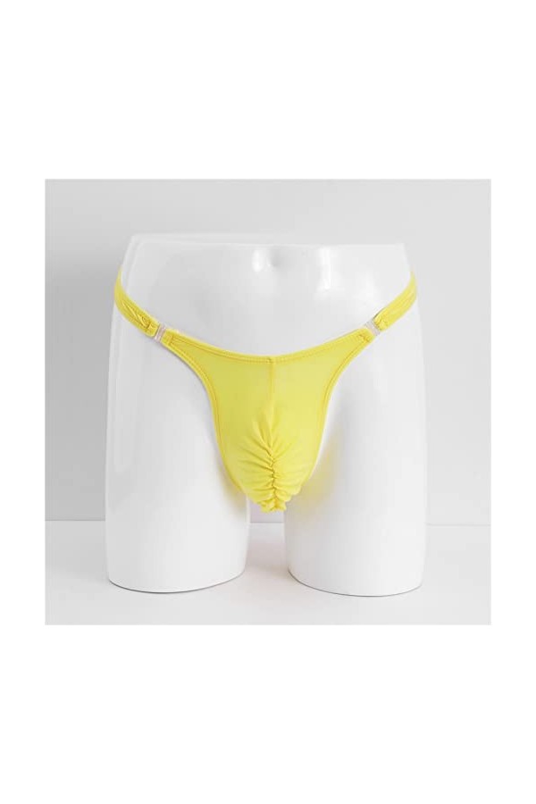 Générique String Homme Sexy Hot Dentelle Slips Boxer Hommes Simple Personnalité Mode Casual Sexy Mini String sous-Vêtements T